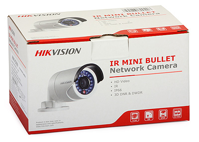 Compact IP Camera: Hikvision DS-2CD2010F-I (1.3MP, 4mm, 0.01 lx, IR up to 30m)