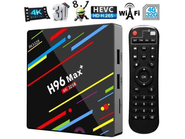 Android Smart Tv Box H96 Max-H2 4gb 32Gb android 7.1