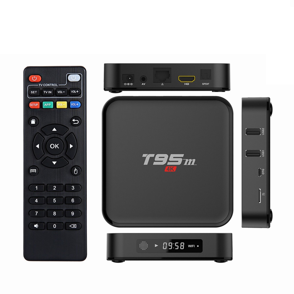 ANDROID SMART TV BOX T95M QUAD CORE 2GB 8GB 6.0 - AutoPlay