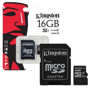 16GB SD CARD CLASS 10 KINGSTON