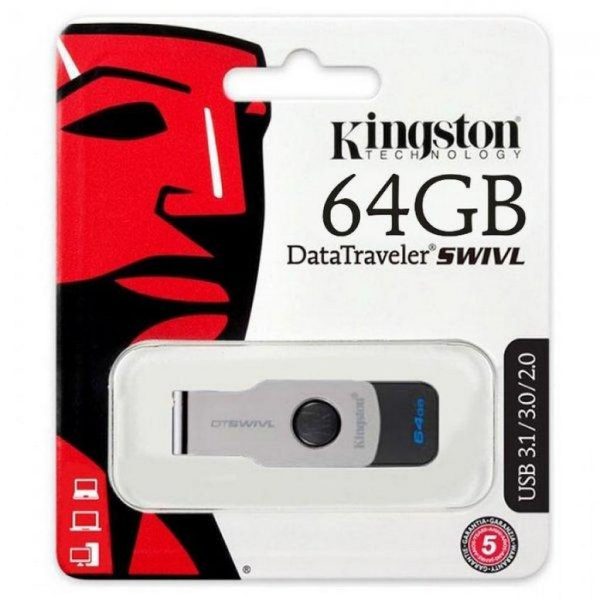 64GB KINGSTON DataTraveler DTSWIVL 3.0 USB