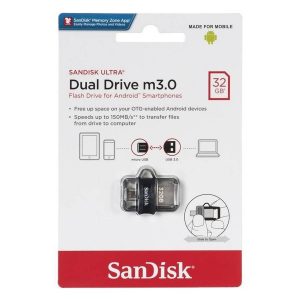 SanDisk 32GB Ultra Dual USB 3.0 Drive m3.0