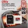 32GB SANDISK ULTRA SDHC/SDXC UHS-I