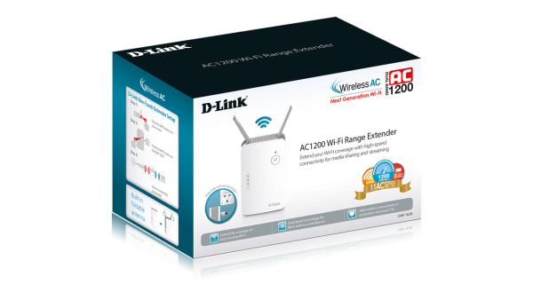 D-Link AC1200 Wi‑Fi Range Extender DAP‑1620