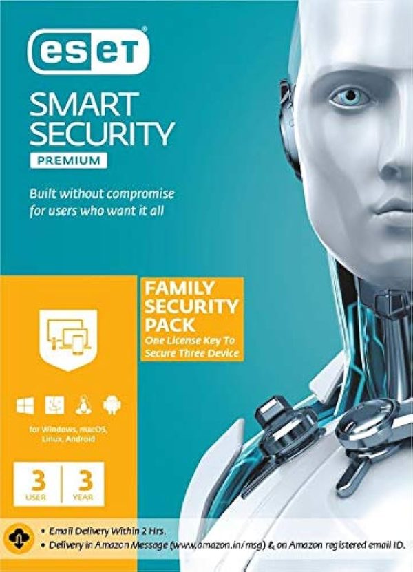 Eset SMART SECURITY 3 USERS (RETAIL PACK)