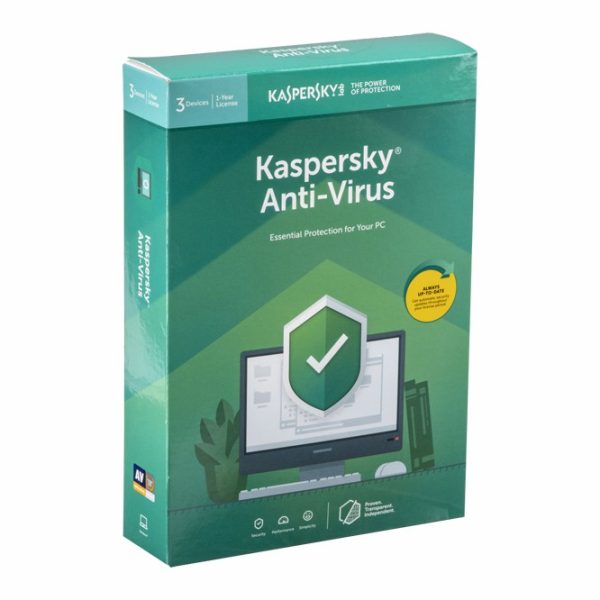 Kaspersky ANTIVIRUS 4 USERS (RETAIL PACK)
