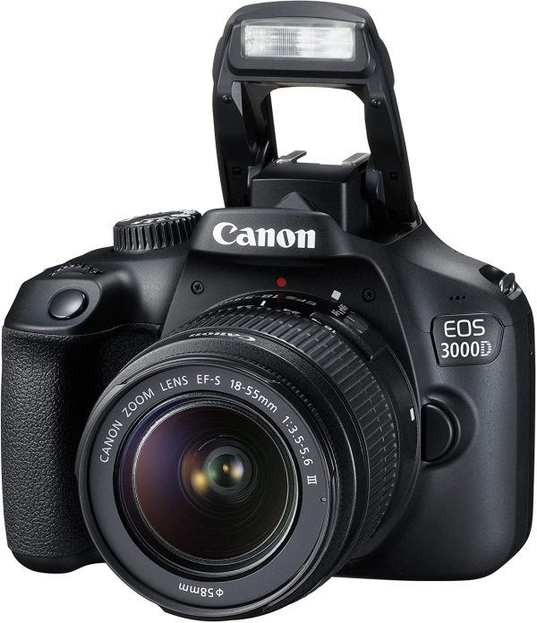 Canon EOS 3000D 18-55mm + 32gb SD 80mb