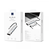 WIWU ALPHA 5 IN 1 USB-C HUB A531H - GRAY