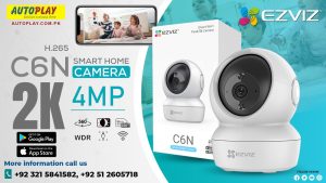 Discover the power of security and convenience with the C6N Smart Home Camera. Experience crystal-clear video, pan-and-tilt functionality, and two-way audio, providing a comprehensive solution for home monitoring.