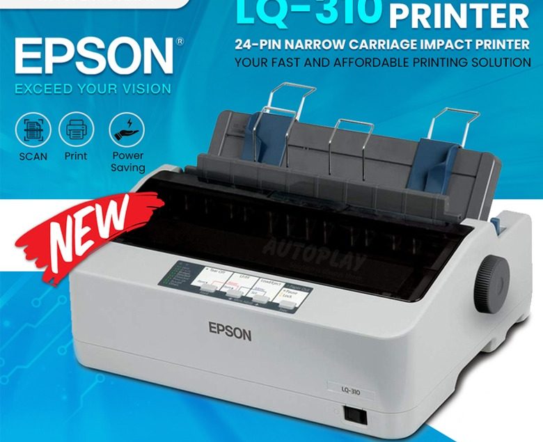 Unleash productivity with the Epson LQ-310 Dot Matrix Printer. Built for reliability and efficiency, this printer offers high-speed performance and versatile connectivity options. Perfect for businesses requiring durable, cost-effective printing solutions.