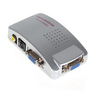 VGA to Audio Video Conversion Box