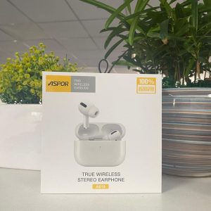 ASPOR A619 AirPods Pro: Immerse in HIFI Sound with 5.0 BT and Wireless Charging