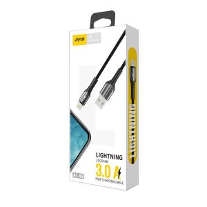 ASPOR FAST CHARGING AC-09 3.0A iPhone Cable